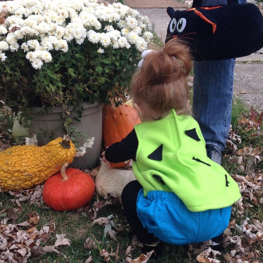 Baby Girl Pebbles Halloween Costume!